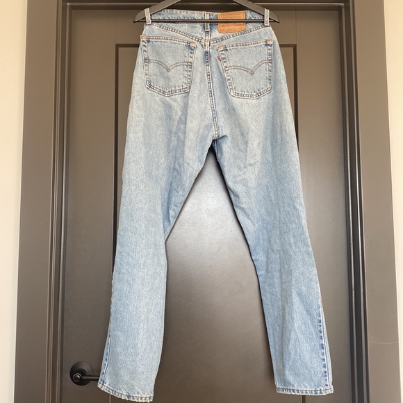 Vintage Levi's 560 Straight Leg Jeans 100% Cotton - Picture 10 of 13